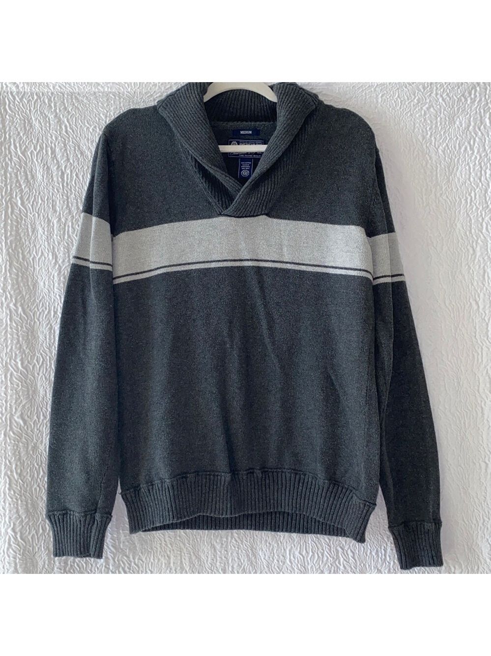 Banana Republic Men's Shawl Collar Wool Mohair Cardigan